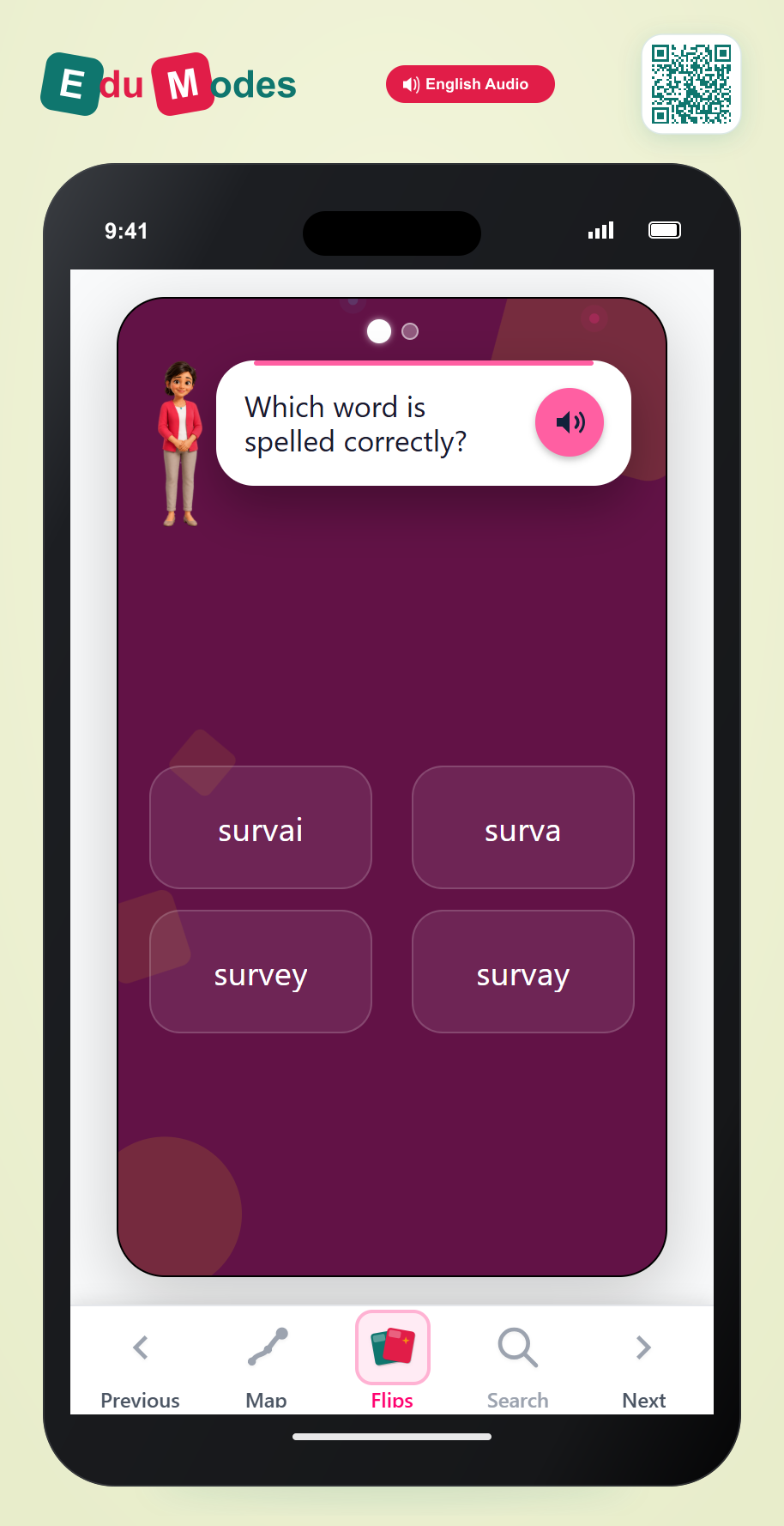Choose the Correct Spelling: ey and ea - Interactive Learning Game Preview