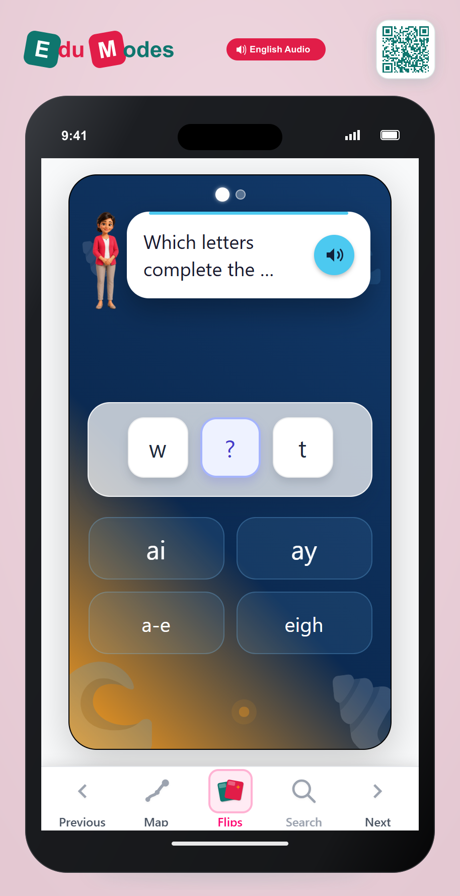 Spell Long A: eigh - Interactive Learning Game Preview