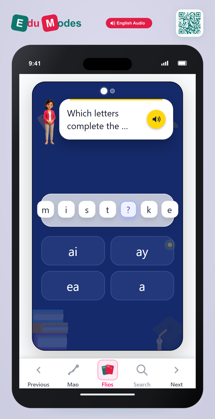 Spell Long A: Mixed Challenge - Interactive Learning Game Preview