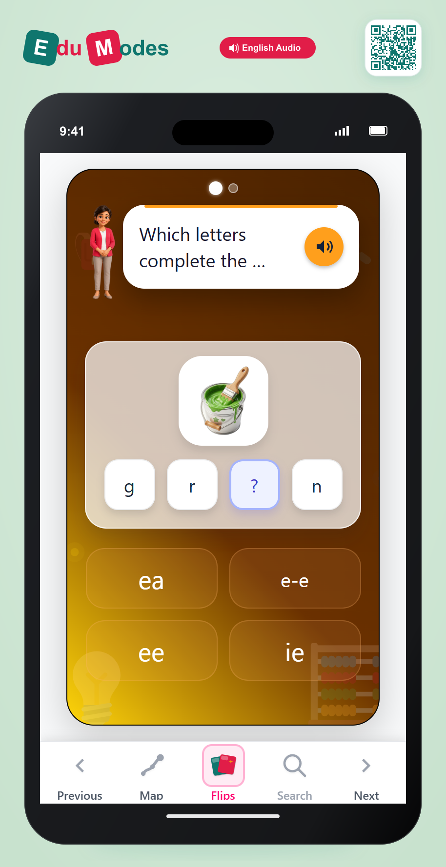 Spell Long E: Pattern ee - Interactive Learning Game Preview