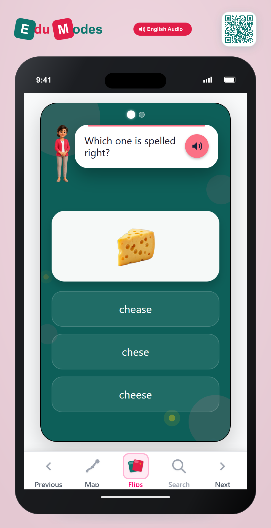 Spell Check: ee and ea Words - Interactive Learning Game Preview