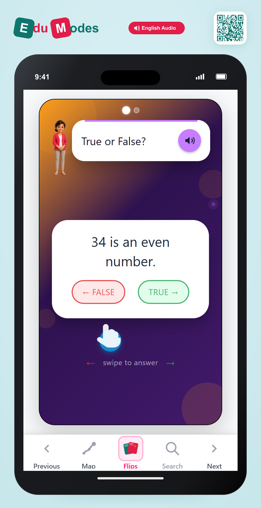 Is it Even? (2-digit) - Interactive Learning Game Preview