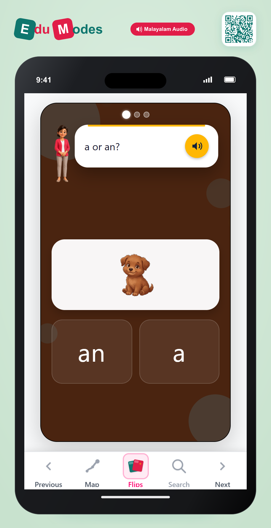 Practice A (Malayalam) - Interactive Learning Game Preview