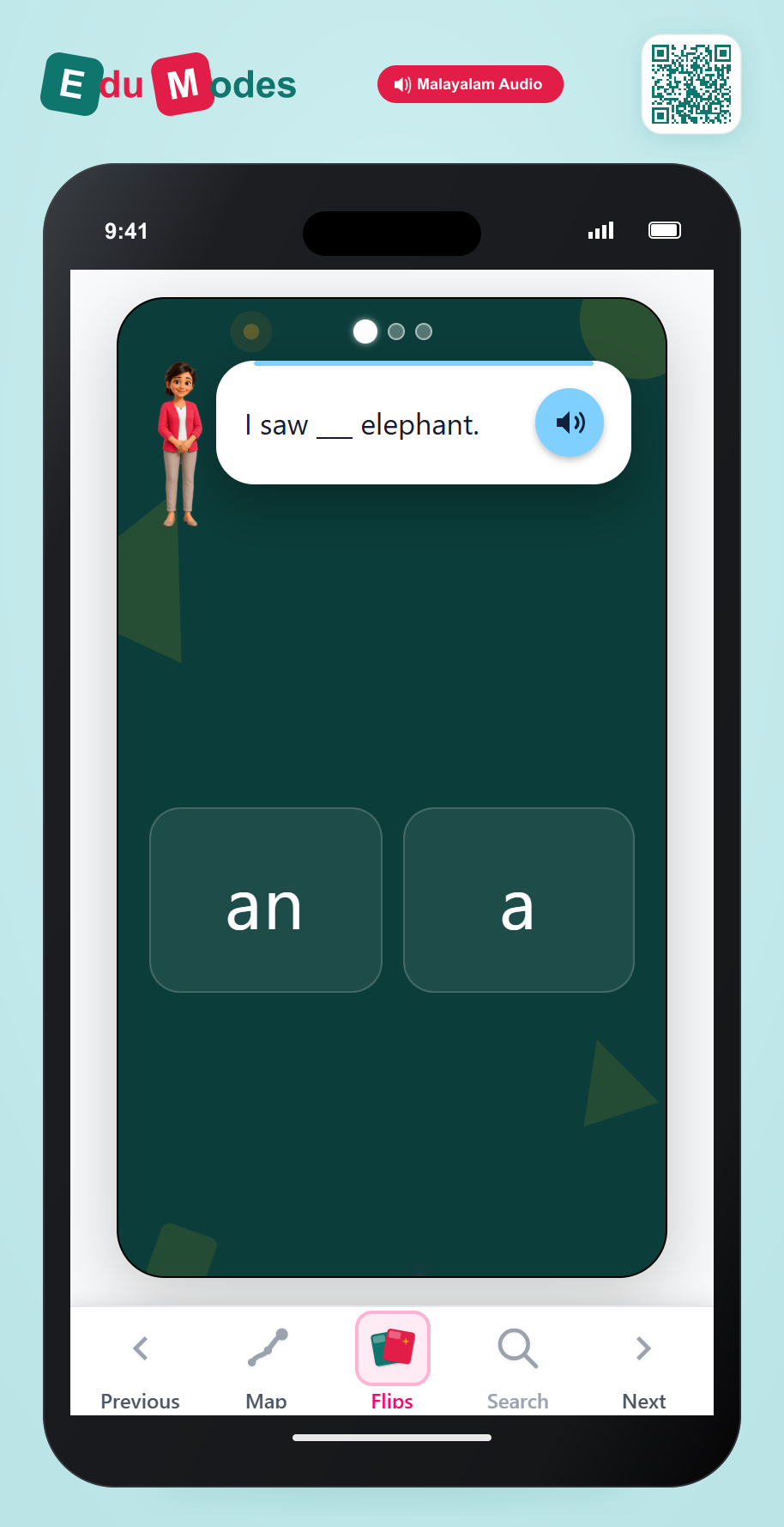 Sentences (Malayalam) - Interactive Learning Game Preview