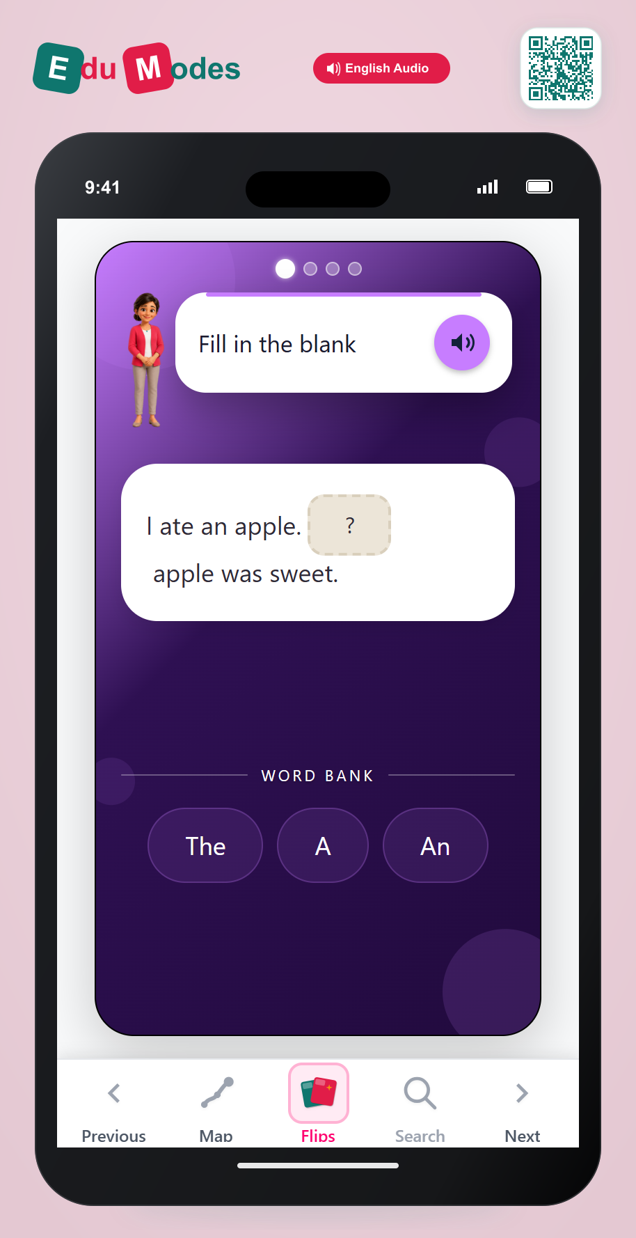 Second Mention Practice - Interactive Learning Game Preview