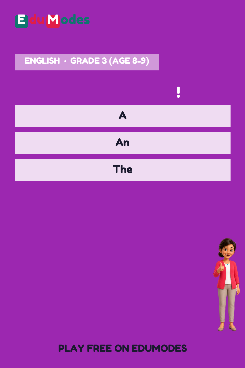 Specific vs General Text (Malayalam) - Interactive Learning Game Preview