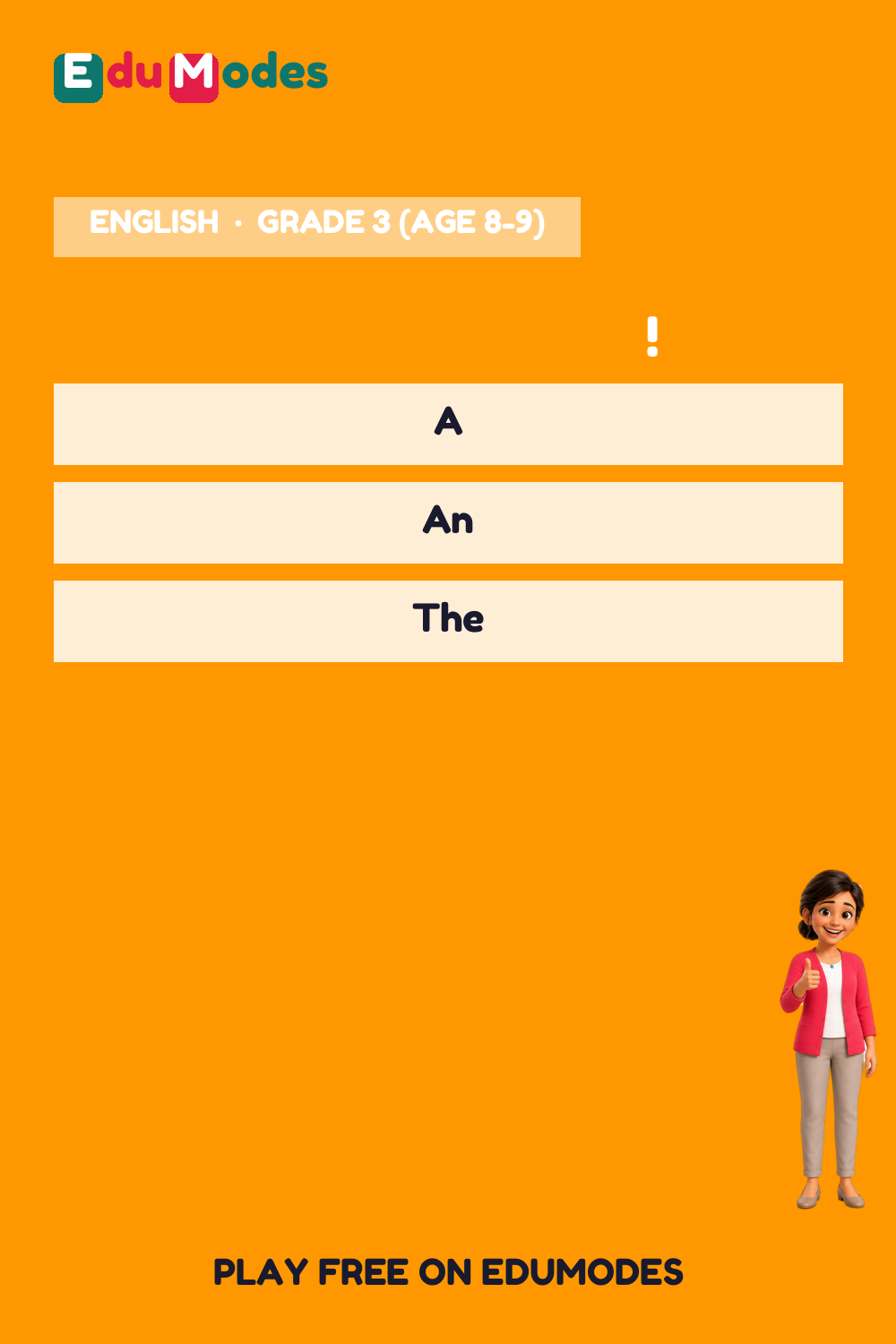 The Second Mention Rule (Malayalam) - Interactive Learning Game Preview