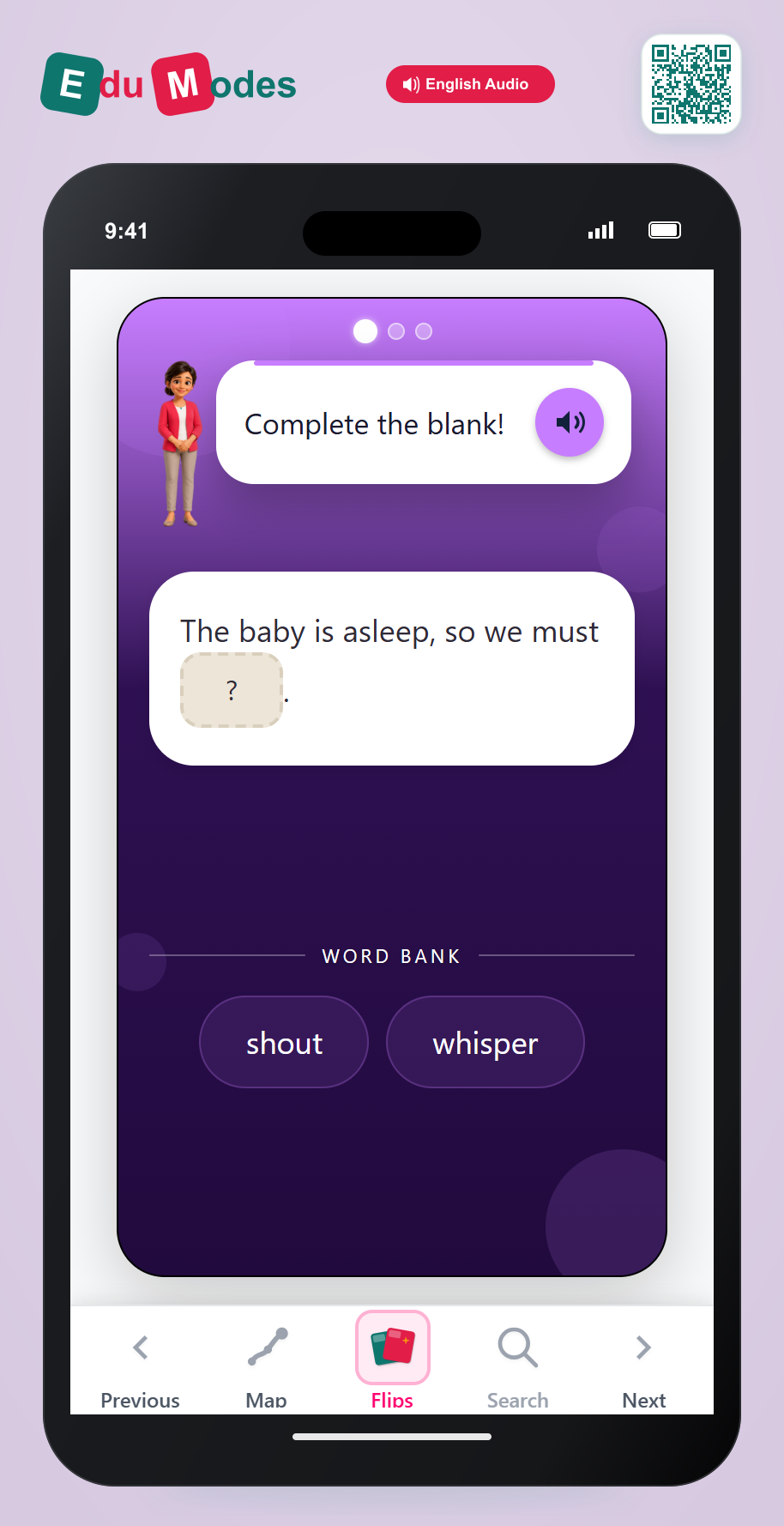 Nuanced Action Verbs 1 - Interactive Learning Game Preview