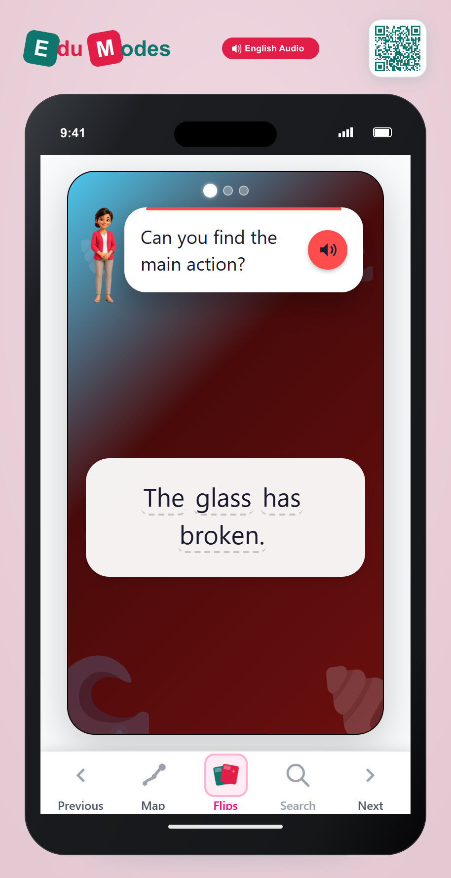 Find Main Verbs - Irregular - Interactive Learning Game Preview