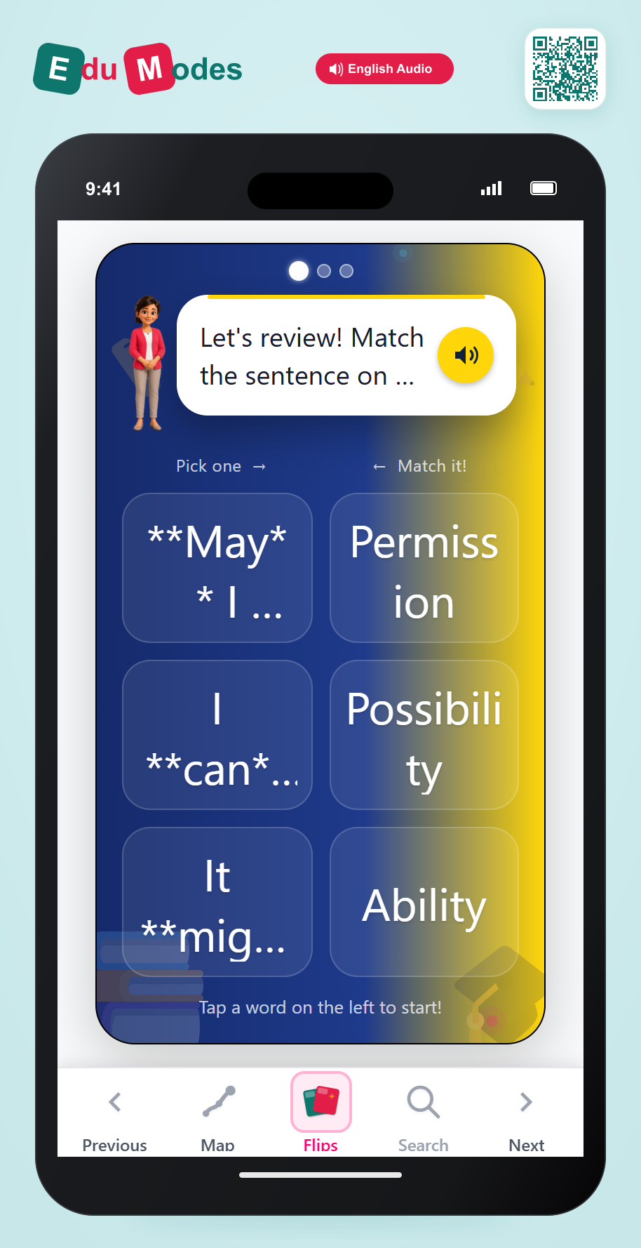 What does the modal verb show? - Review - Interactive Learning Game Preview