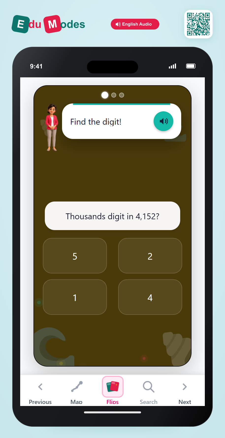 Identify the Thousands Place - Interactive Learning Game Preview