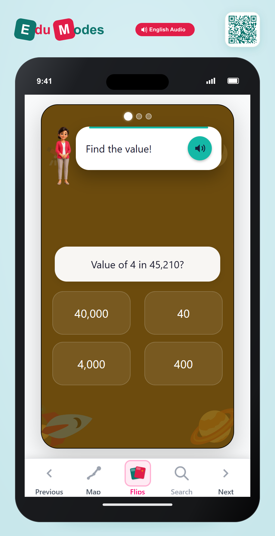 Value of the Ten Thousands Digit - Interactive Learning Game Preview