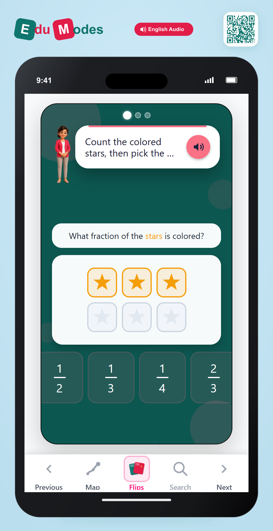 Reading Group Fractions - Interactive Learning Game Preview