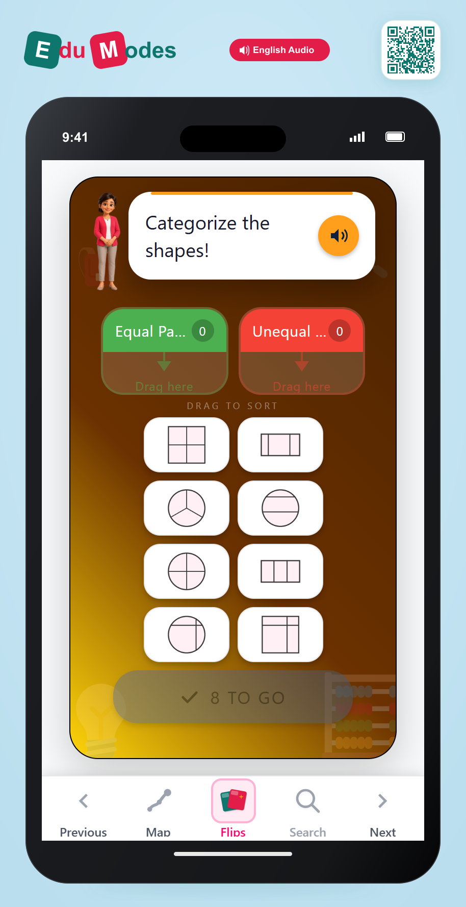 Sort All Shapes - Interactive Learning Game Preview