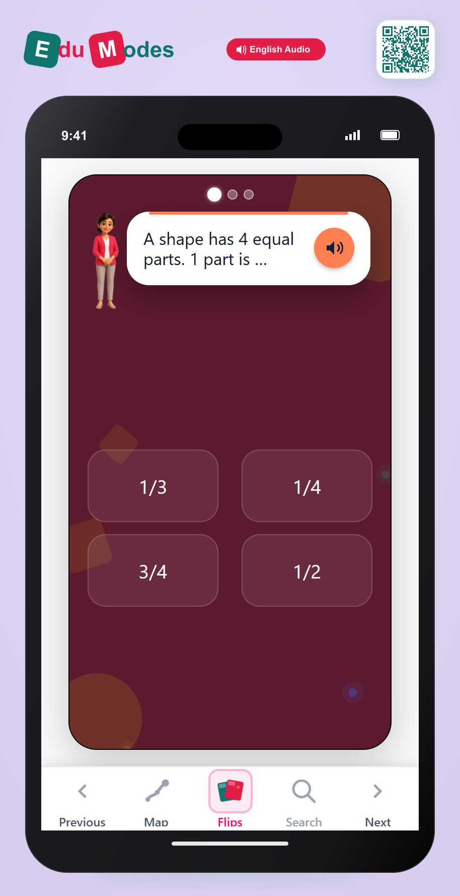 Fraction Word Logic - Interactive Learning Game Preview