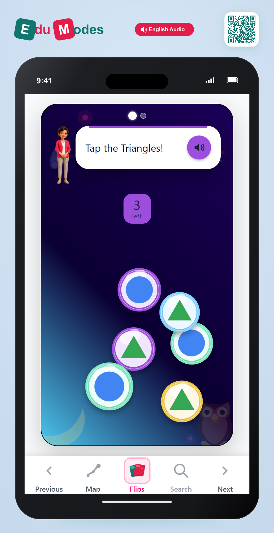 Find the Basic Shapes - Interactive Learning Game Preview