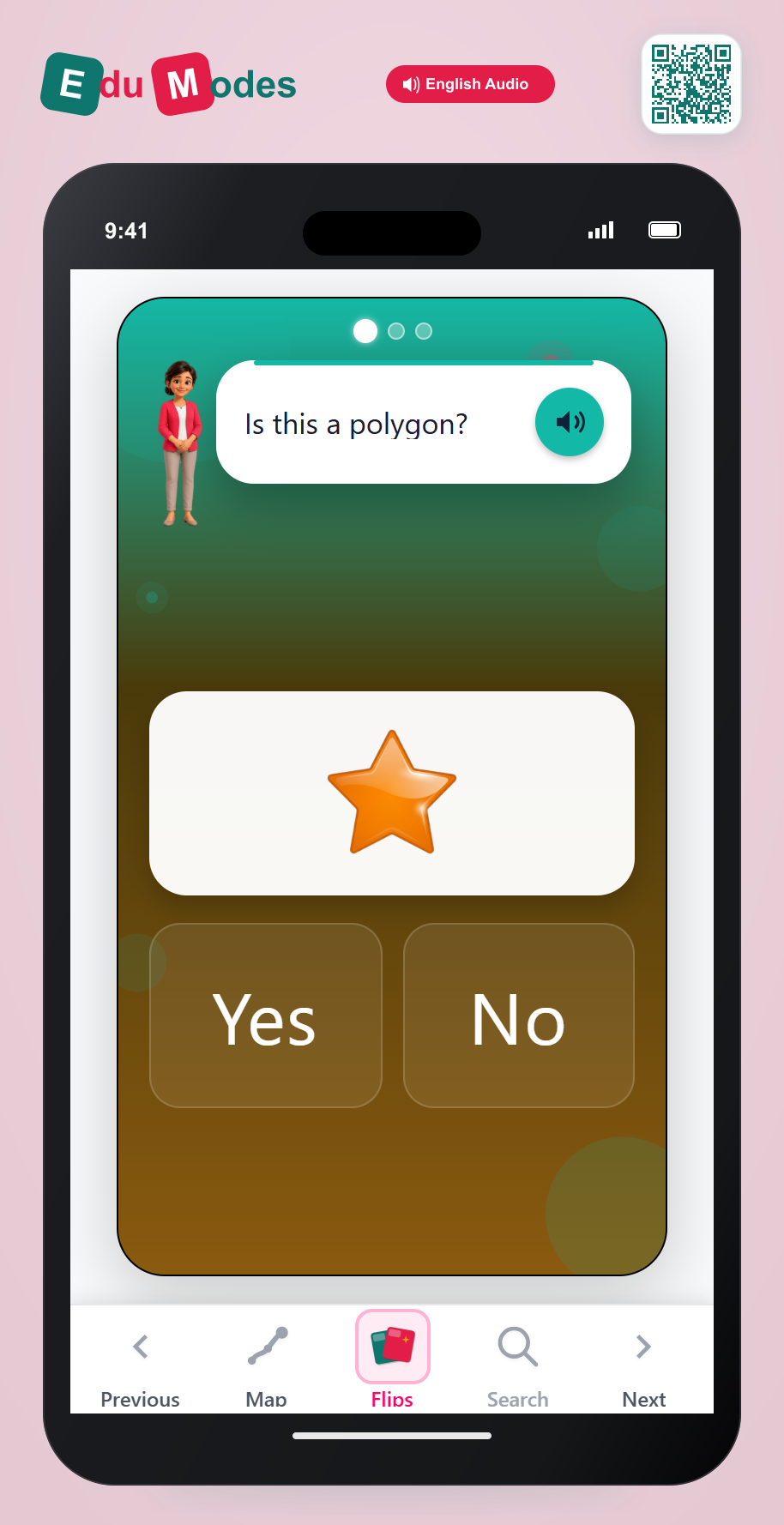 Polygons Review - Interactive Learning Game Preview