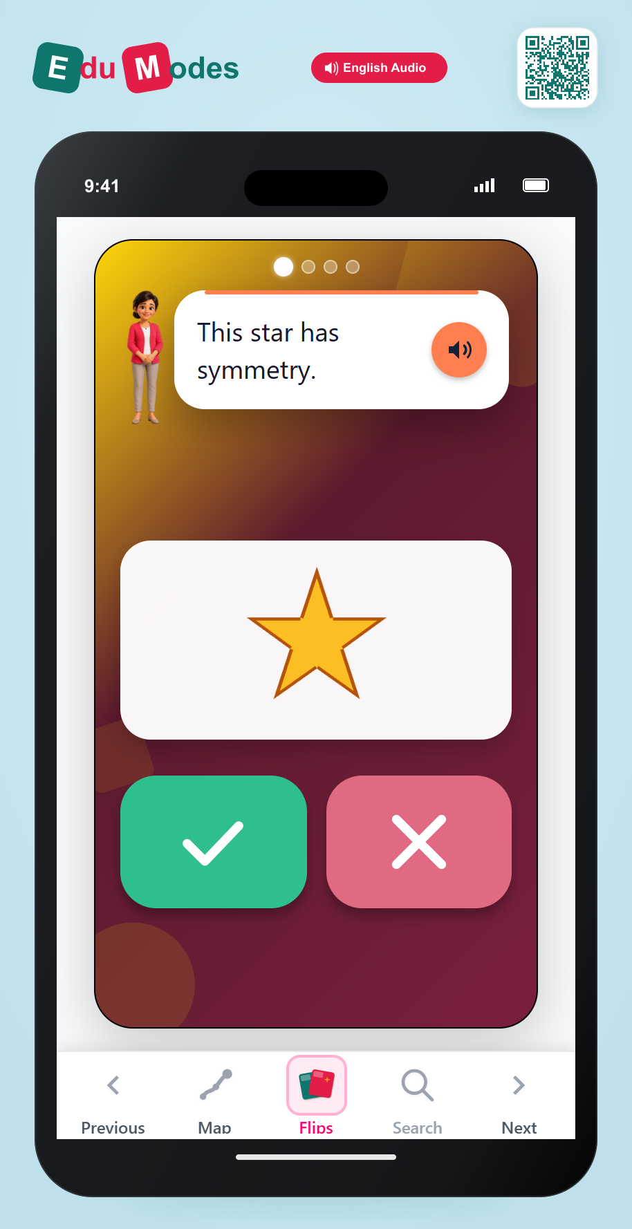 Does It Have Symmetry? - Interactive Learning Game Preview