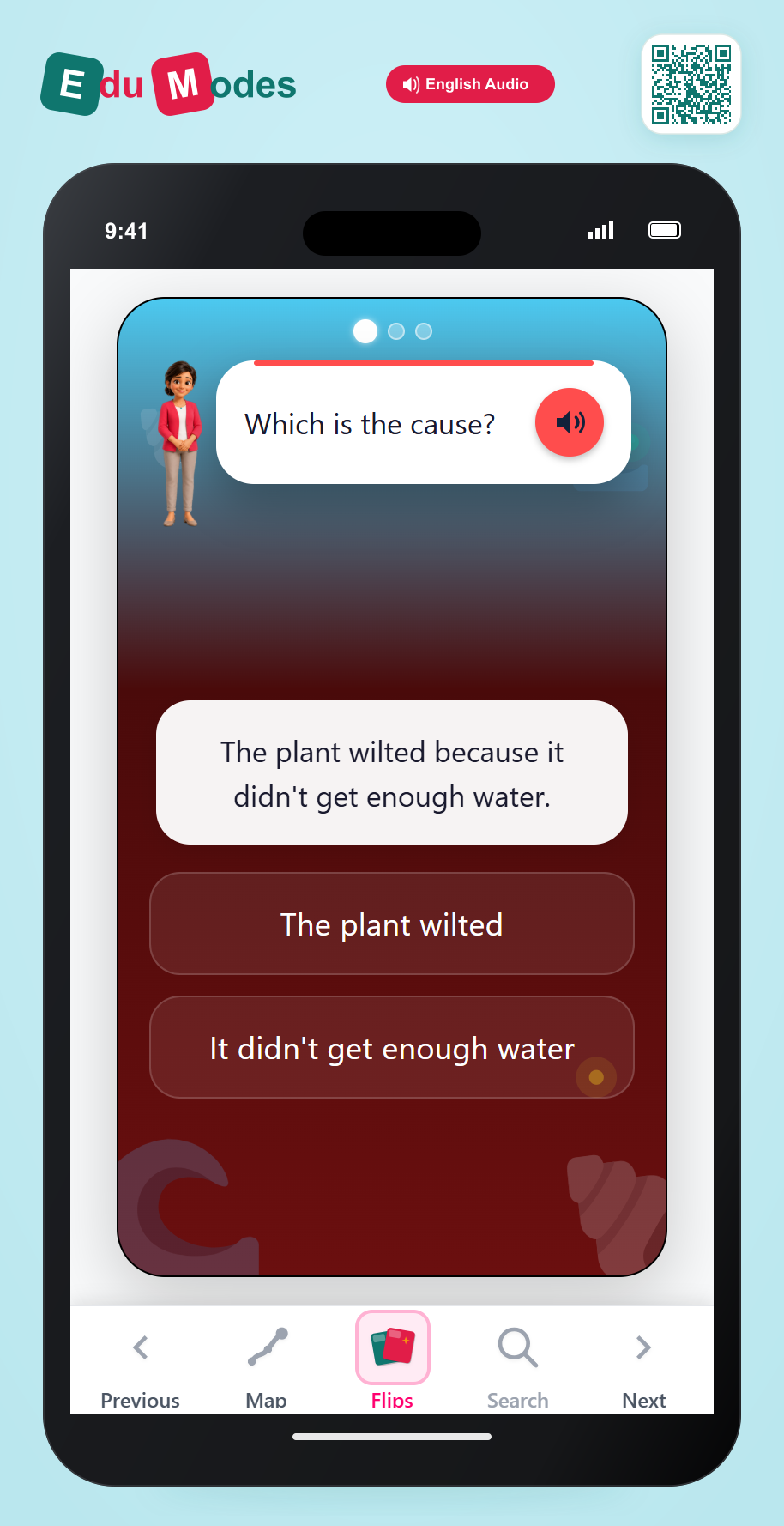 Match causes and effects - Find the cause - Interactive Learning Game Preview