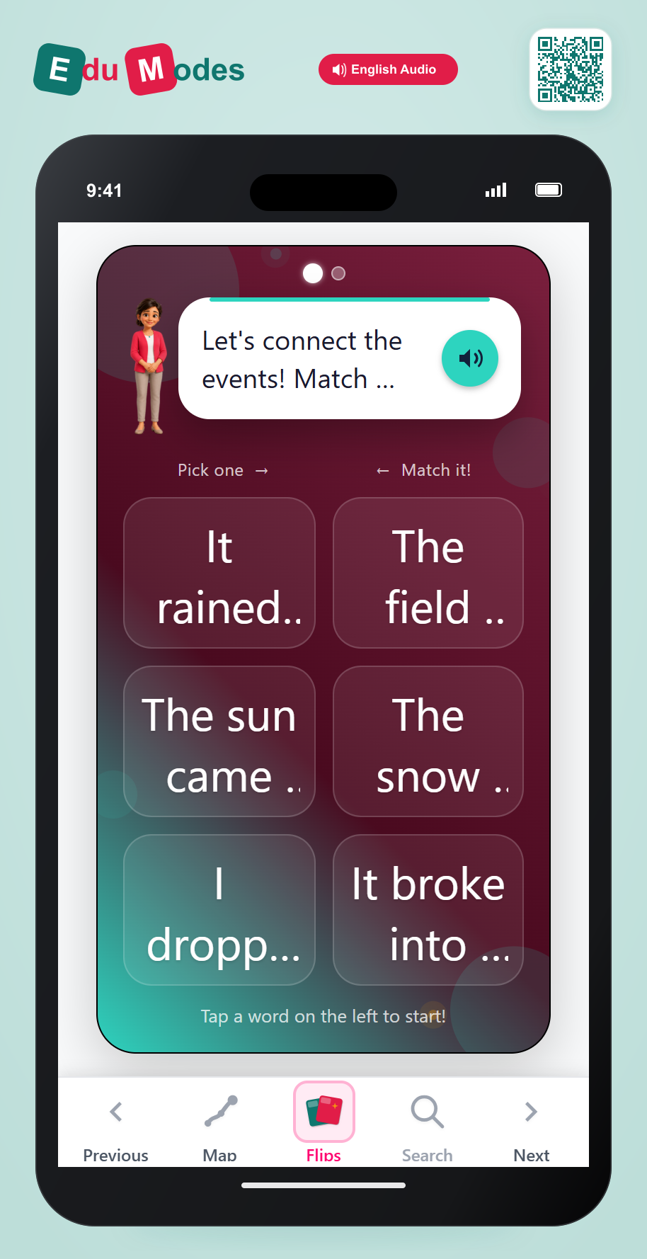 Match causes and effects - Matching Pairs - Interactive Learning Game Preview