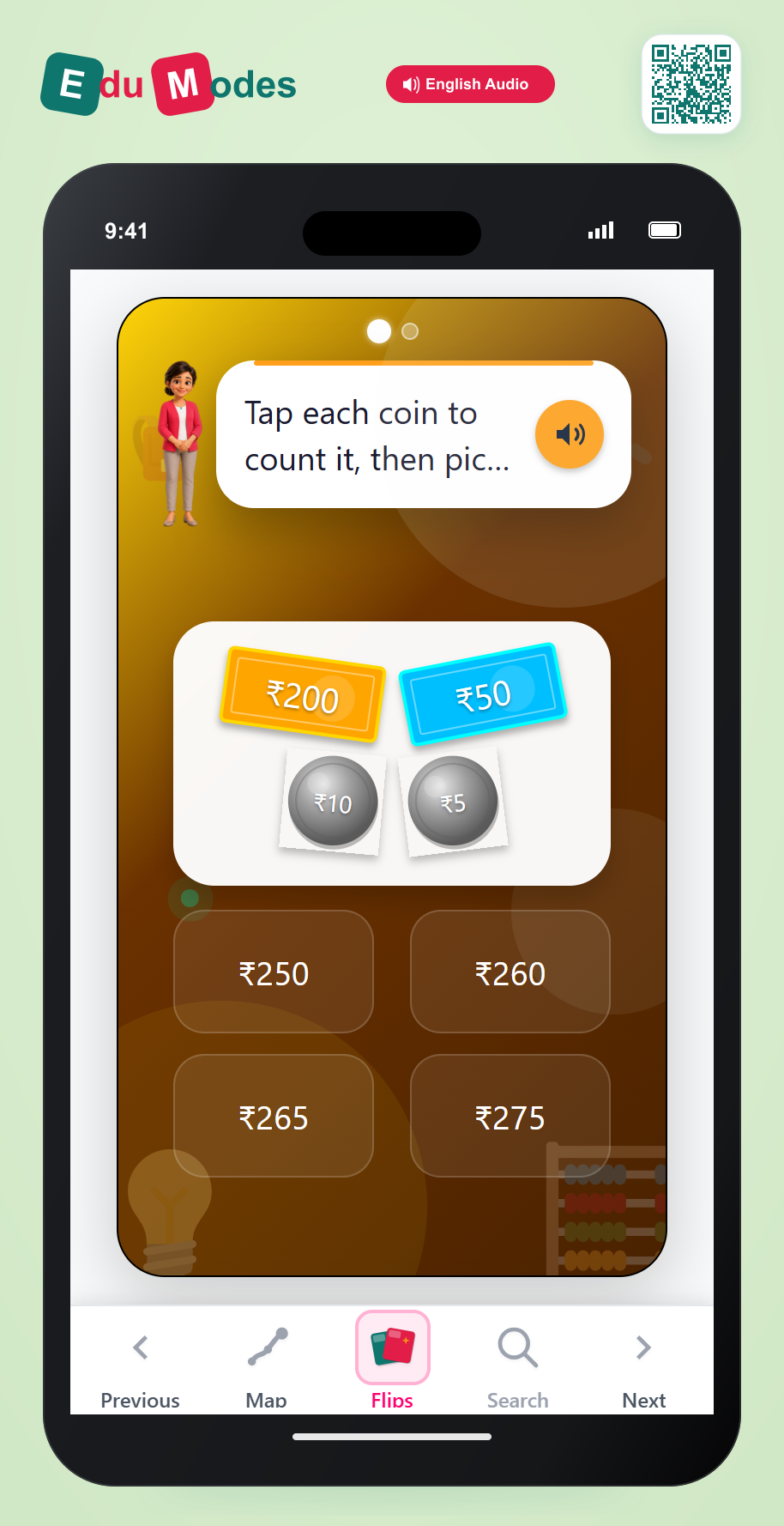 Count Mixed Money - Grade 3 - Interactive Learning Game Preview