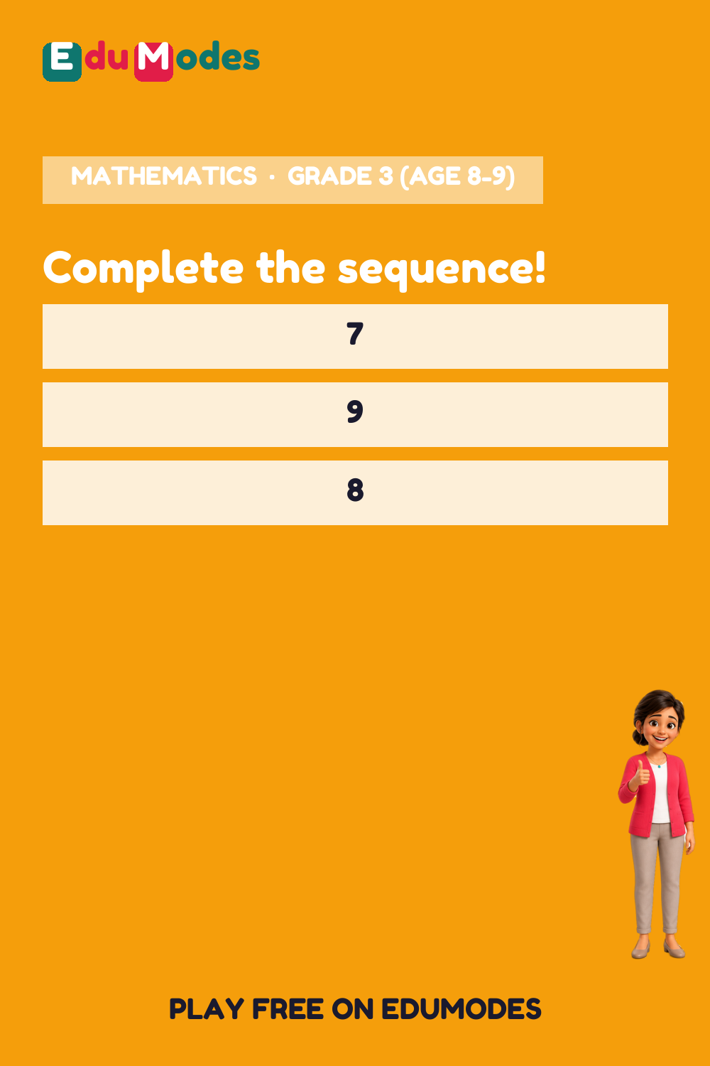 Skip-counting puzzles: Count by 2s - Interactive Learning Game Preview