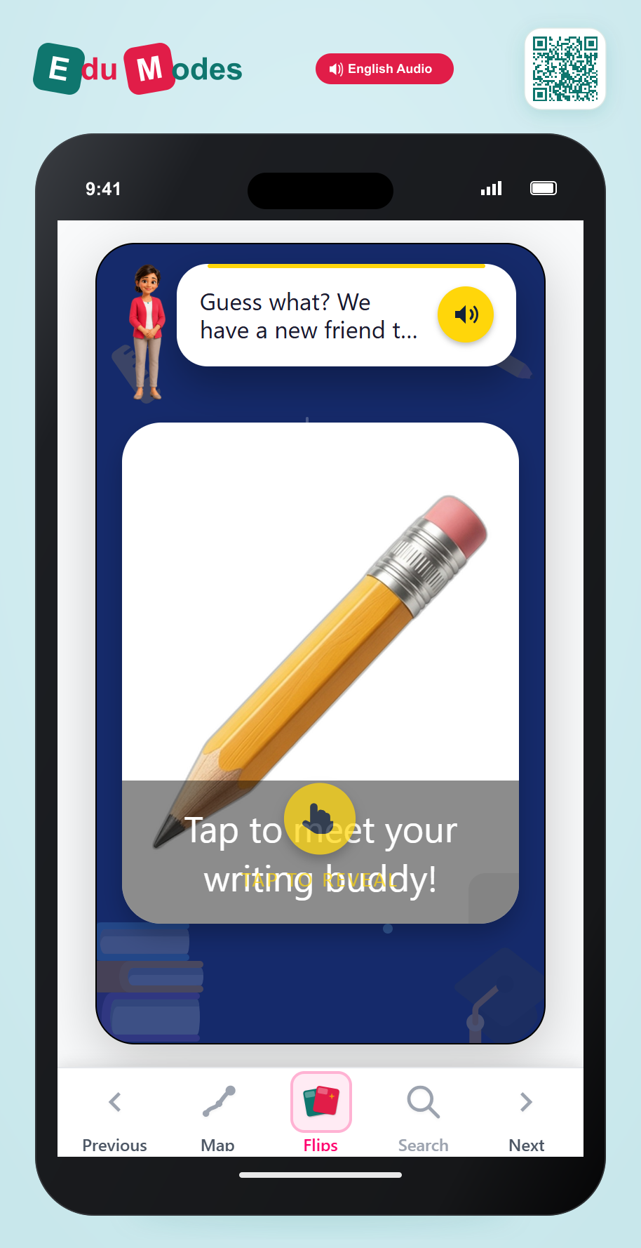 Meet Your Pencil Pal! - Interactive Learning Game Preview