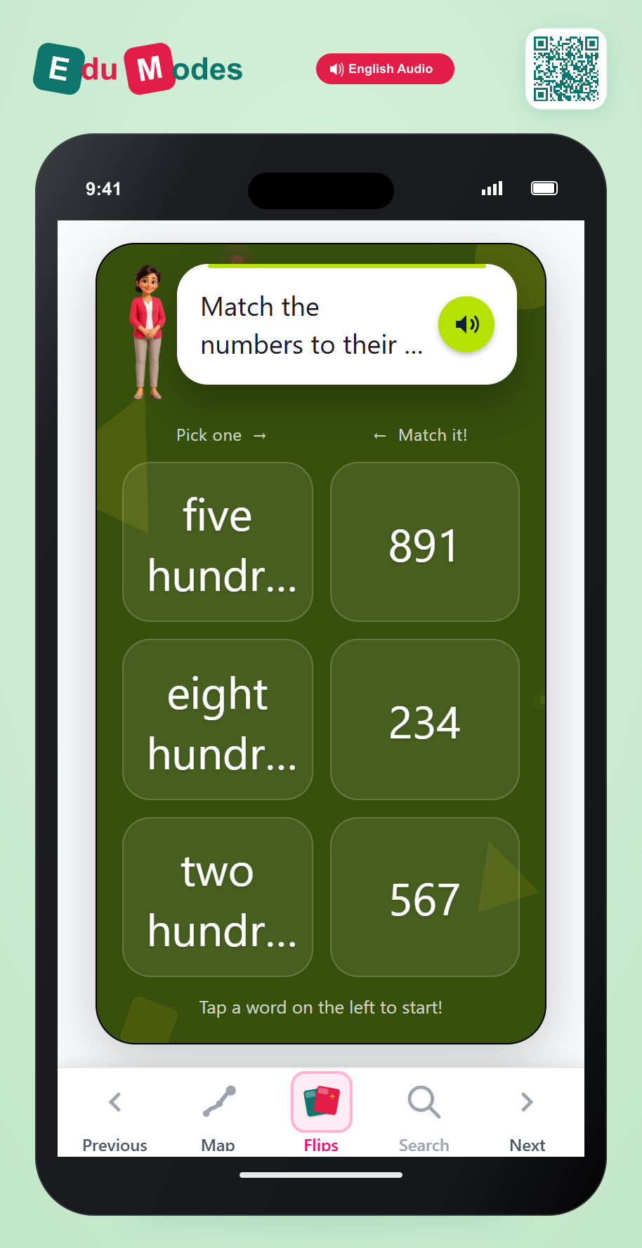 3-Digit Match - Interactive Learning Game Preview