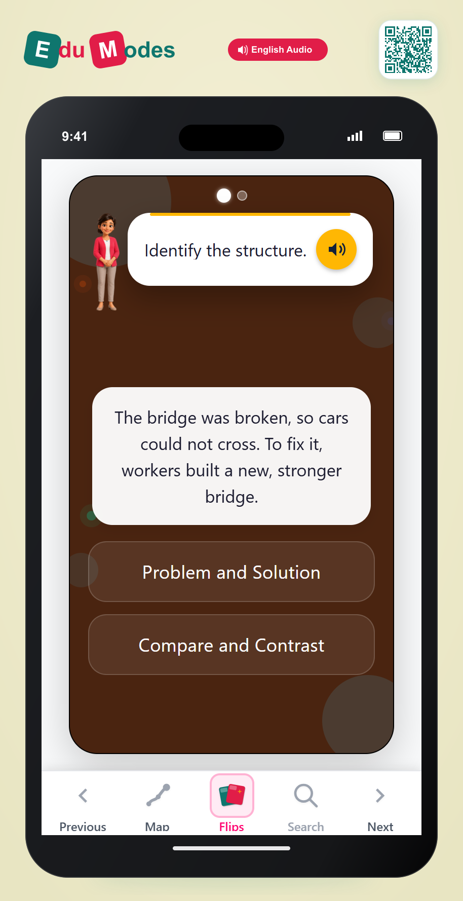 Compare vs Problem and Solution - Interactive Learning Game Preview