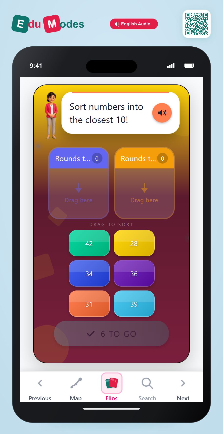 Rounding Numbers to 10 - Interactive Learning Game Preview