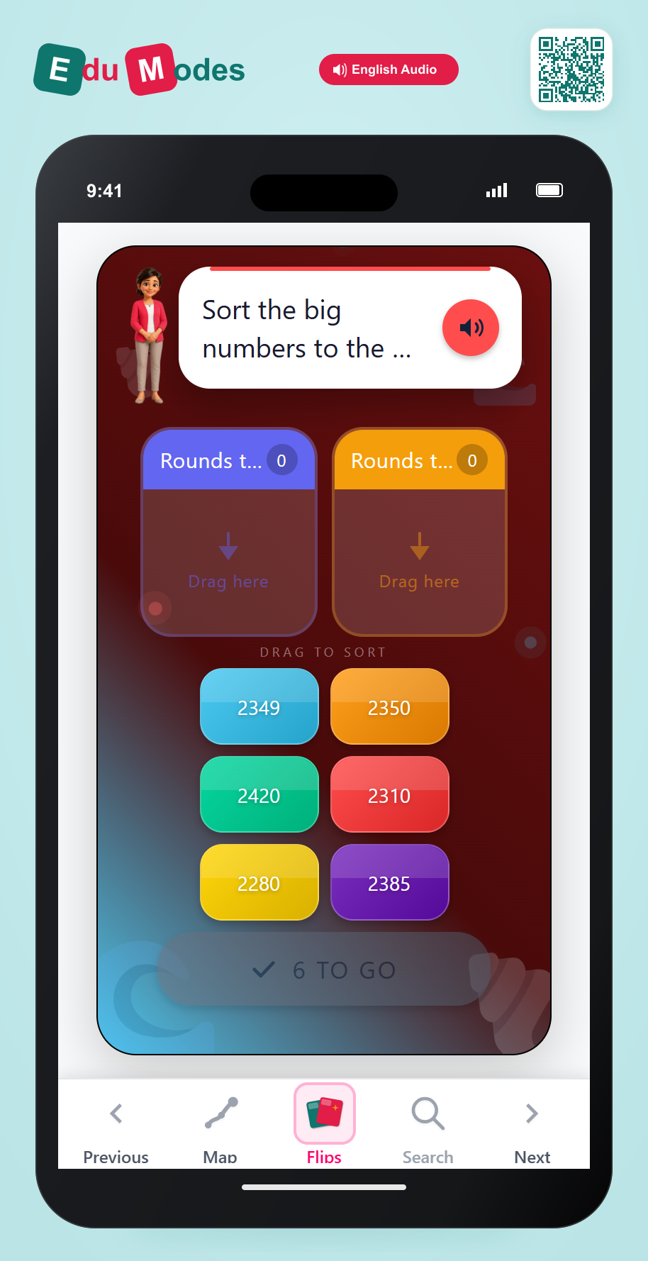 Rounding Big Numbers - Interactive Learning Game Preview