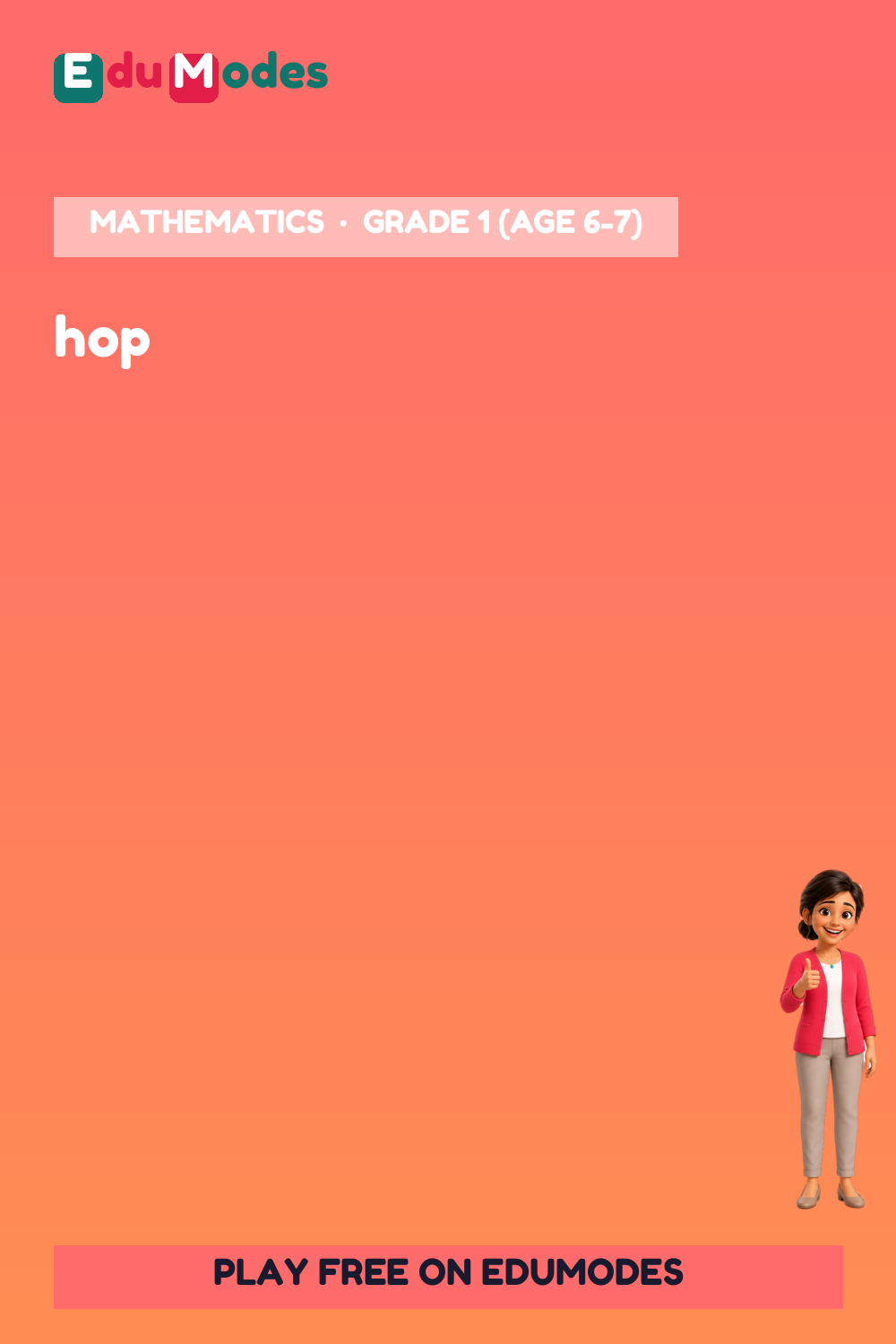 Counting Up by 1s and 2s on the Number Line - Interactive Learning Game Preview