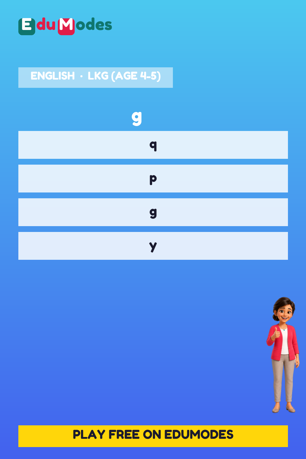 Find Lowercase Letters g, h, i (Malayalam) - Interactive Learning Game Preview