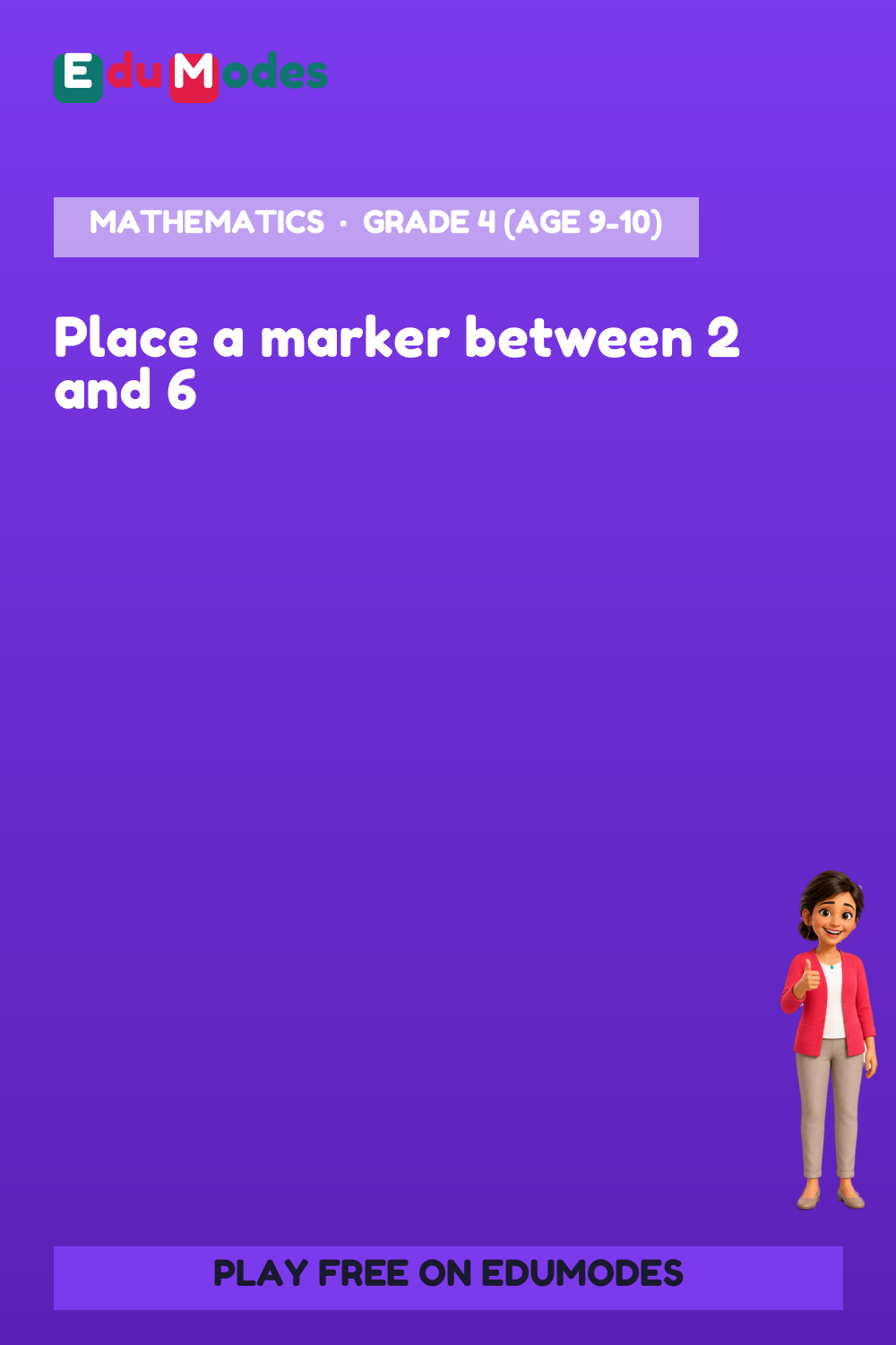 Place a Number Between Two Values - Interactive Learning Game Preview