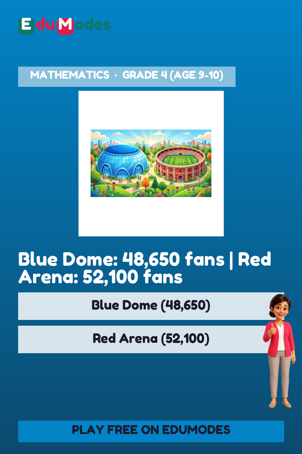 Real-World Attendance Comparison - Interactive Learning Game Preview