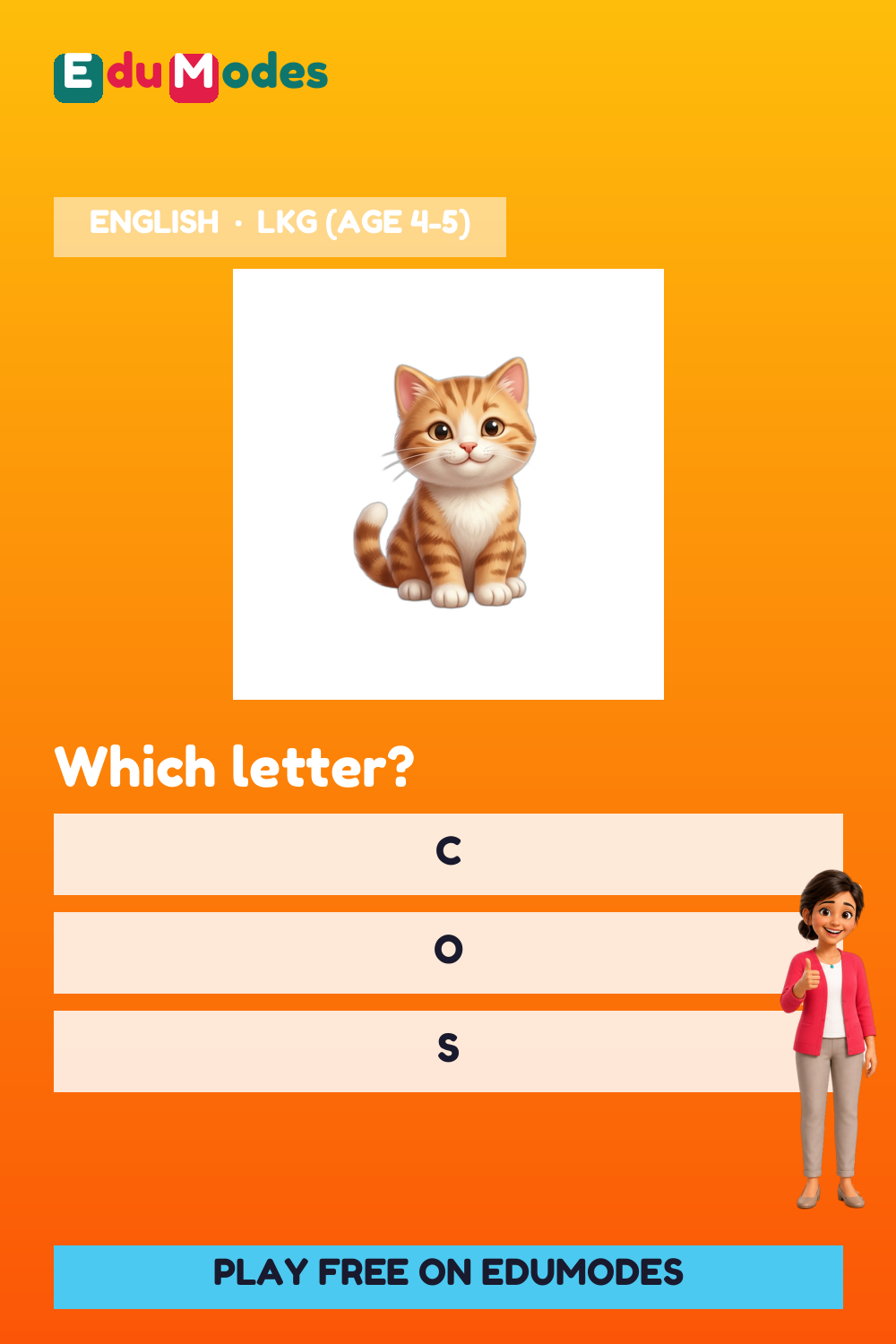 Review: Letters C, O, S, U - Interactive Learning Game Preview