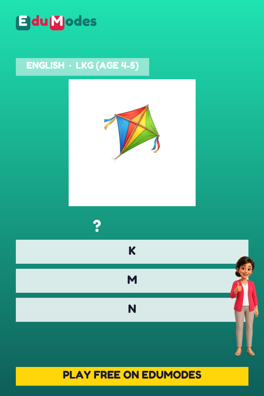 Review: Letters K, M, N, W, Z (Malayalam) - Interactive Learning Game Preview