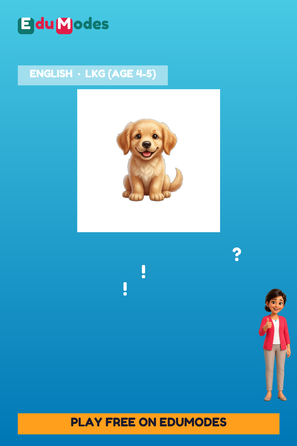 Trace the Letter D (Malayalam) - Interactive Learning Game Preview