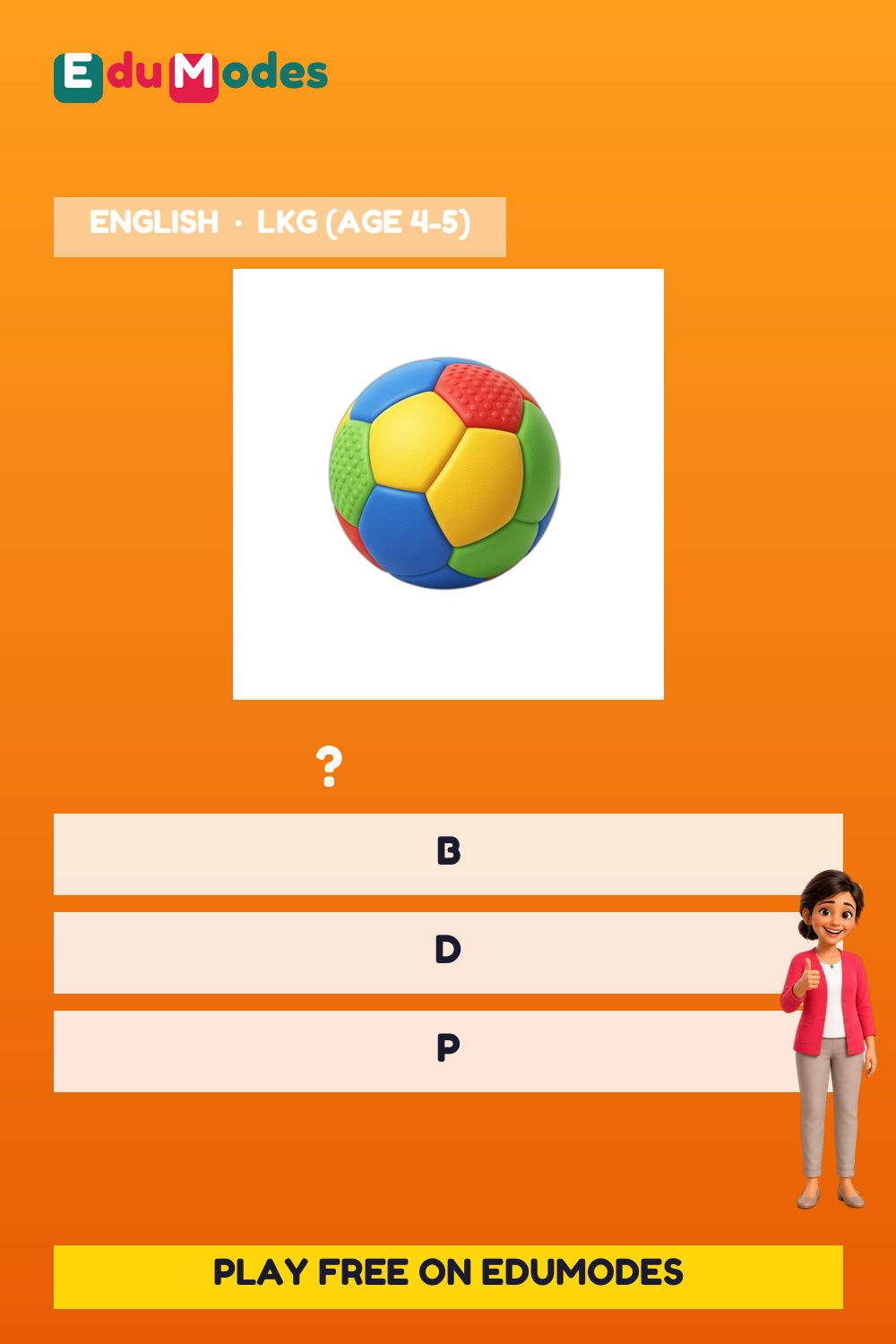 Review: Letters B, D, P, R (Malayalam) - Interactive Learning Game Preview
