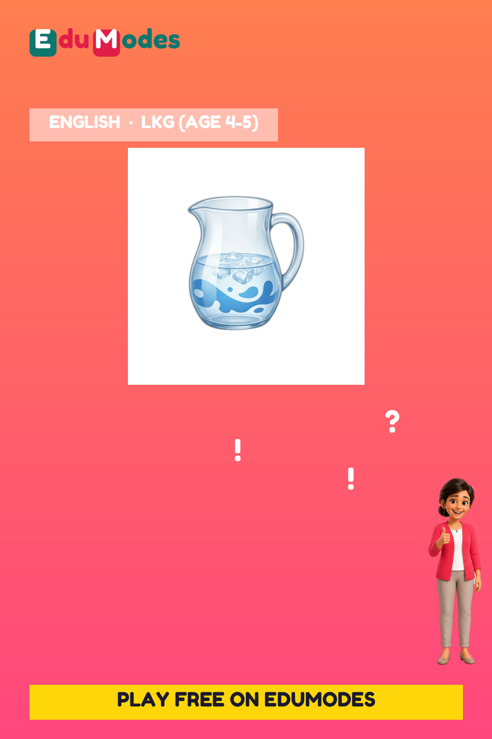 Trace the Letter J (Malayalam) - Interactive Learning Game Preview