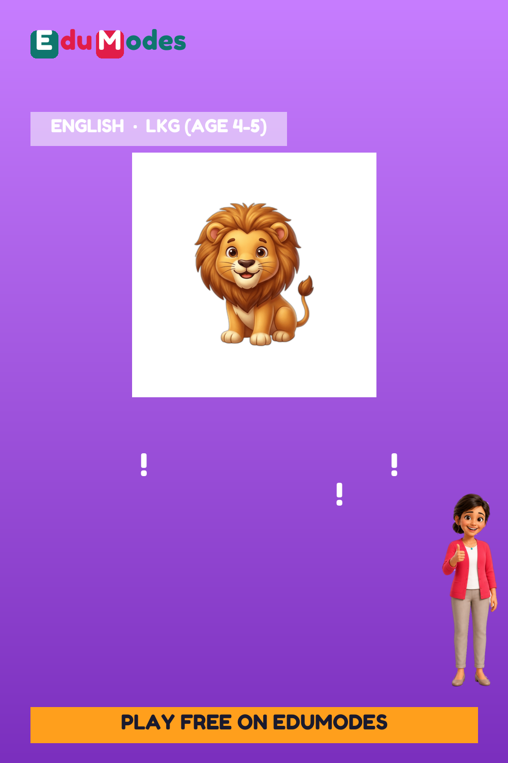 Trace the Letter L Again (Malayalam) - Interactive Learning Game Preview