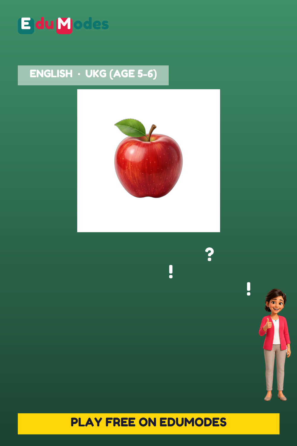 Trace the Small Letter a (Malayalam) - Interactive Learning Game Preview