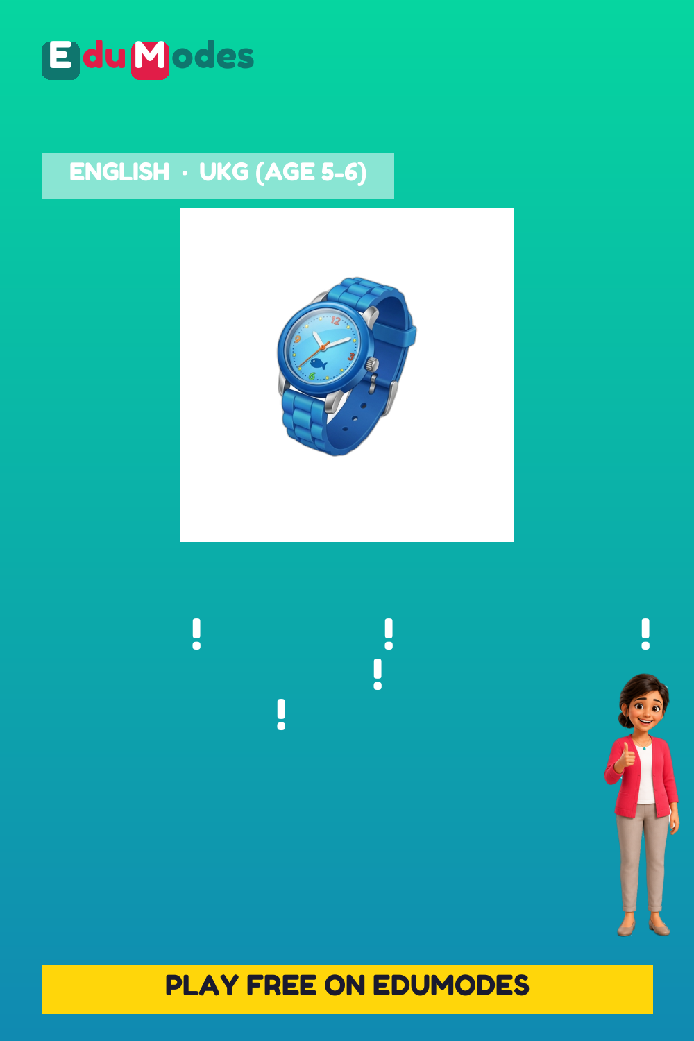 Trace the Small Letter w (Malayalam) - Interactive Learning Game Preview