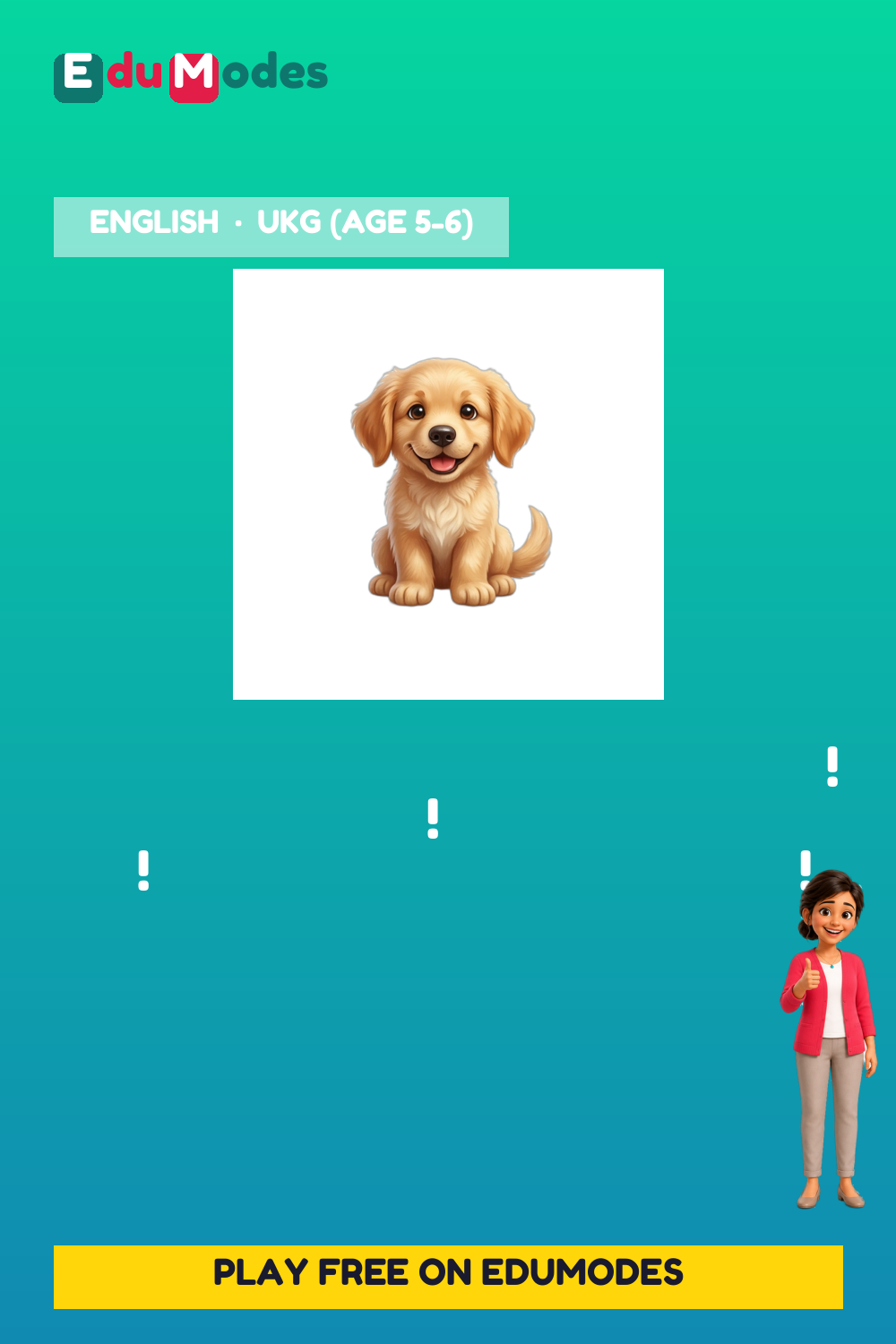 Trace the Small Letter d Again (Malayalam) - Interactive Learning Game Preview