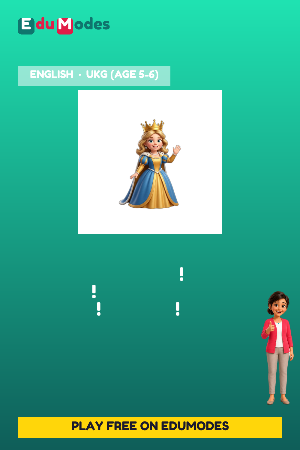 Trace the Small Letter q Again (Malayalam) - Interactive Learning Game Preview