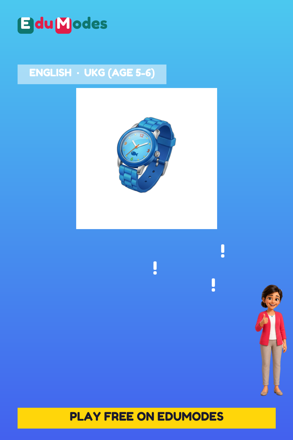 Trace the Small Letter w Again (Malayalam) - Interactive Learning Game Preview