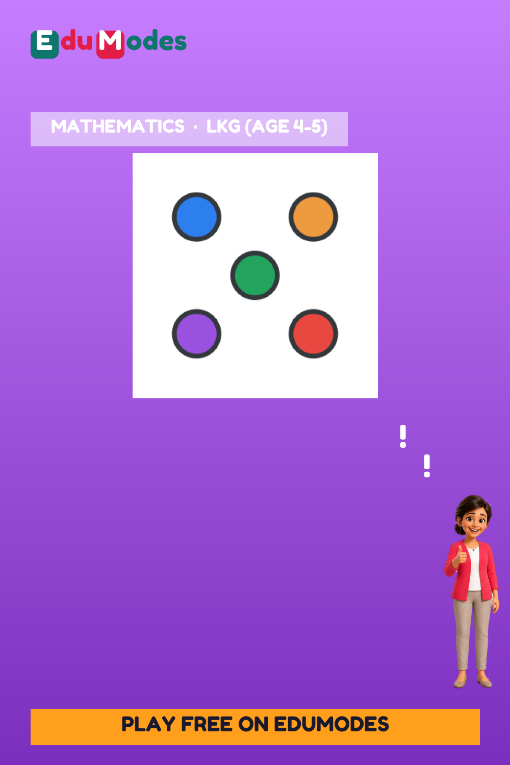 Trace the Number 5 (Malayalam) - Interactive Learning Game Preview