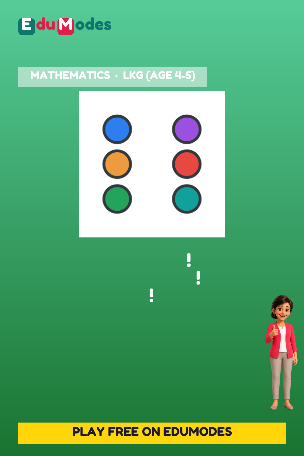 Trace the Number 6 (Malayalam) - Interactive Learning Game Preview