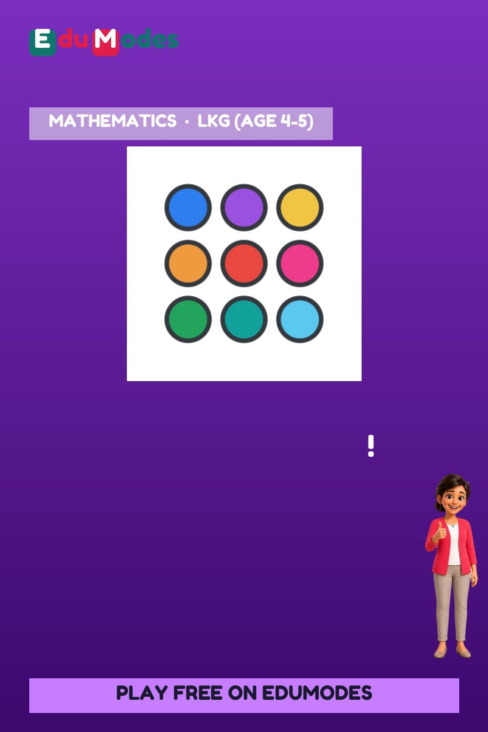 Trace the Number 9 (Malayalam) - Interactive Learning Game Preview