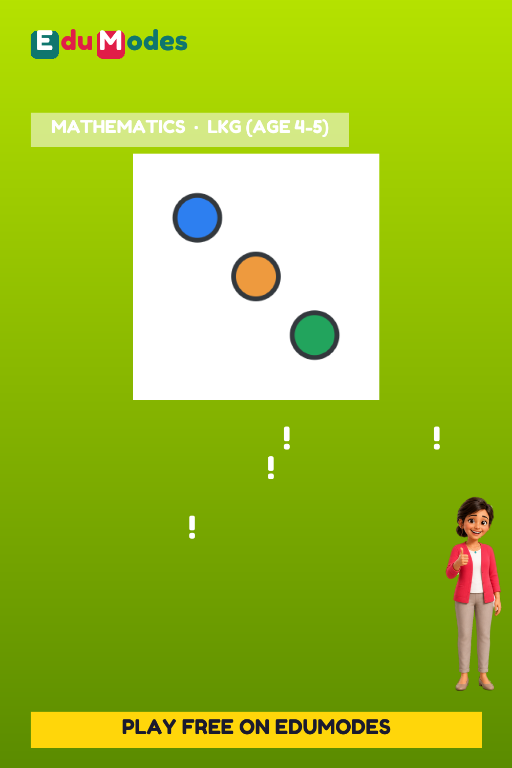Trace the Number 3 Again (Malayalam) - Interactive Learning Game Preview